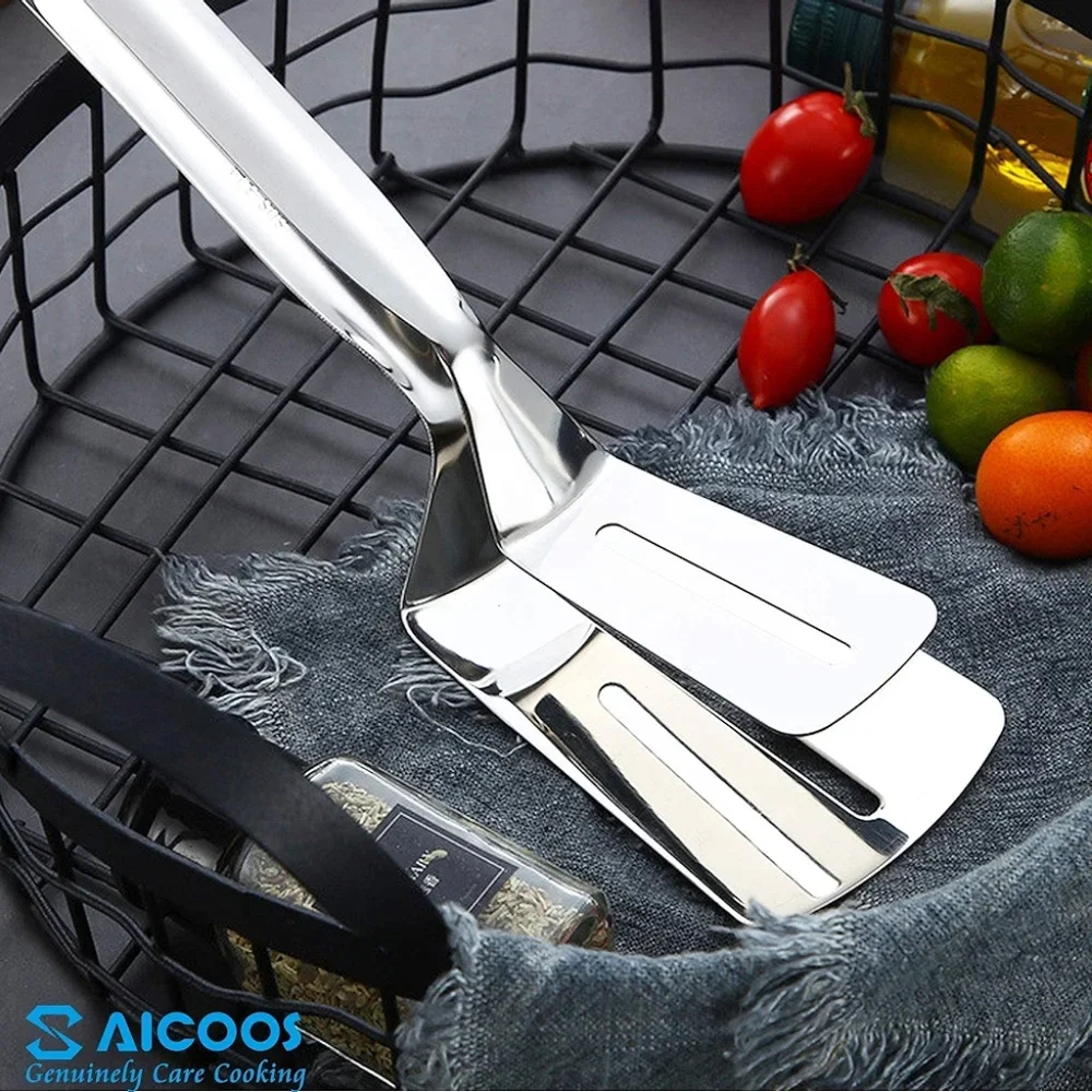 New Double Spatula - Stainless Steel